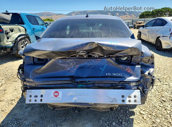 JTHBA1D2XK5090303 2019 LEXUS IS Gray Հետևի տեսք