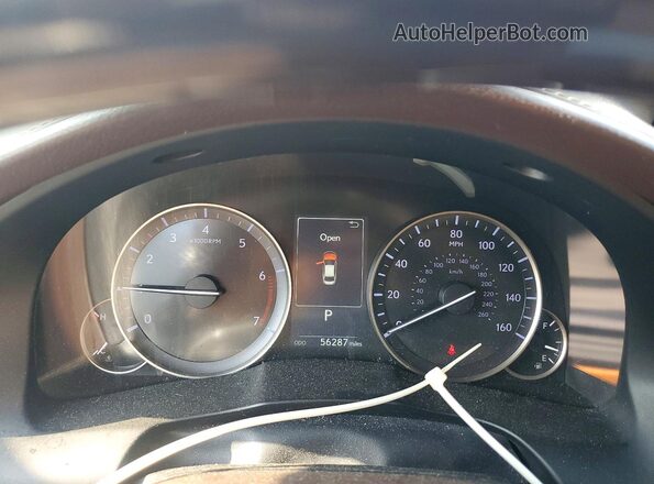 JTHBK1GG1G2233538 2016 LEXUS ES White ხელსაწყოთა პანელის ხედი