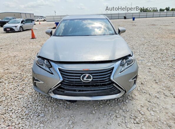 JTHBK1GG2G2221785 2016 LEXUS ES Silver Вид спереду