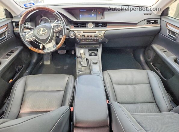 JTHBK1GG2G2221785 2016 LEXUS ES Silver Вид панелі приладів