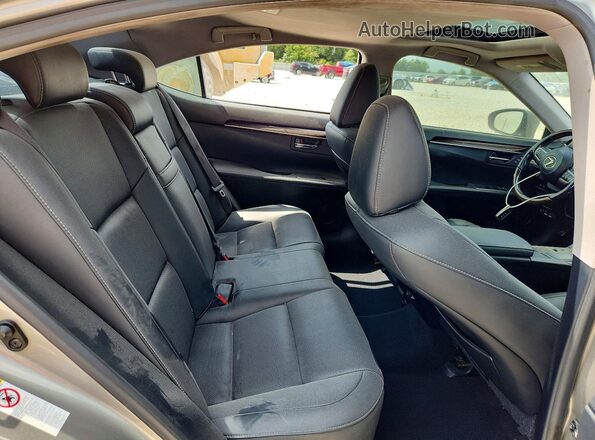 JTHBK1GG2G2221785 2016 LEXUS ES Silver Вид задніх сидінь