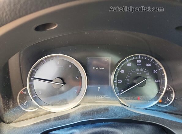 JTHBK1GG2G2221785 2016 LEXUS ES Silver Вид щитка приладів