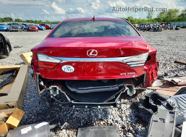 JTHBK1GG2G2233886 2016 LEXUS ES Бордовый Вид сзади