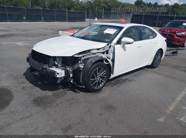 JTHBK1GG2G2236304 2016 LEXUS ES 350 White Առջևի ձախ երեք քառորդ տեսարան