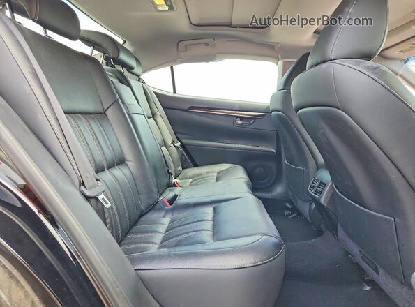 JTHBK1GG4G2213350 2016 LEXUS ES Black Rear seats view