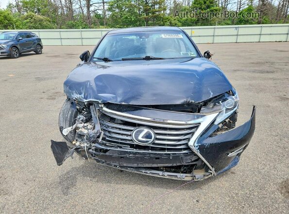 JTHBK1GG4G2213350 2016 LEXUS ES Black Front view