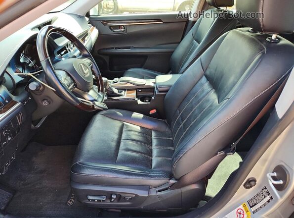 JTHBK1GG4G2234408 2016 LEXUS ES Silver Вид салону спереду