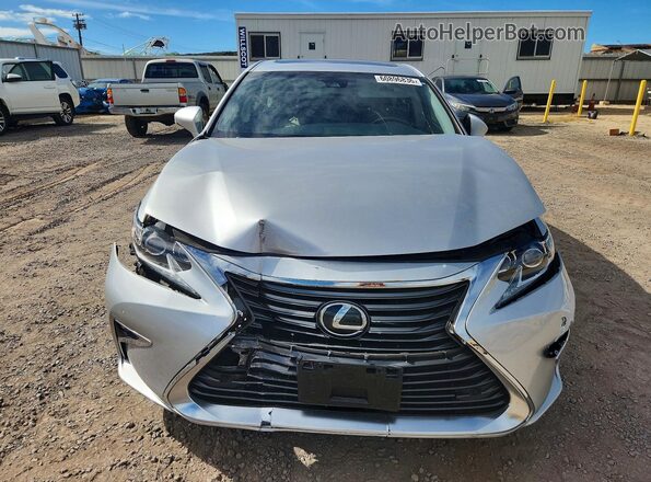 JTHBK1GG4G2234408 2016 LEXUS ES Silver Вид спереду