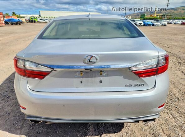 JTHBK1GG4G2234408 2016 LEXUS ES Silver Вид ззаду