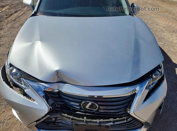 JTHBK1GG4G2234408 2016 LEXUS ES Silver Вид задньої частини салону