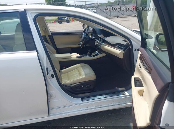JTHBK1GG4G2238703 2016 LEXUS ES 350 White Widok wnętrza z przodu