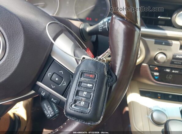 JTHBK1GG4G2238703 2016 LEXUS ES 350 White Widok deski rozdzielczej