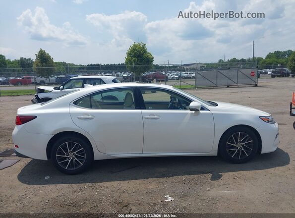 JTHBK1GG4G2238703 2016 LEXUS ES 350 White Widok wnętrza z tyłu