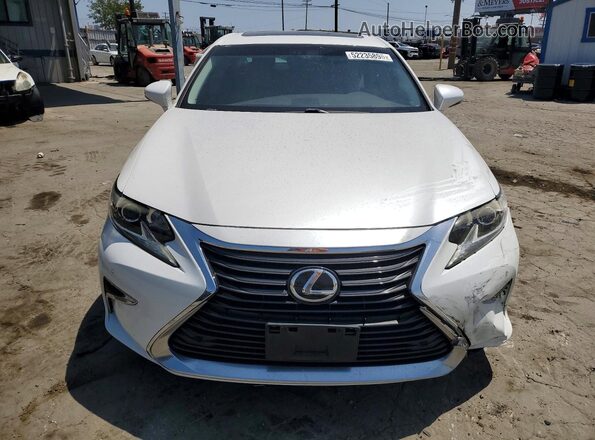 JTHBK1GG5G2237611 2016 LEXUS ES White Դիմացի տեսք