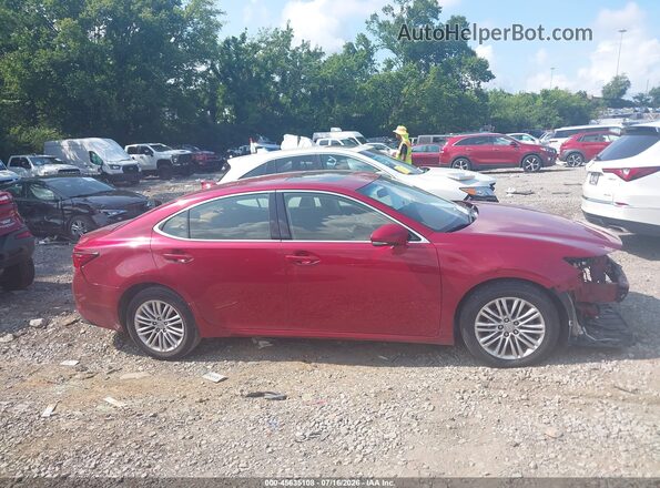 JTHBK1GG6G2224253 2016 LEXUS ES 350 Maroon Widok wnętrza 360 stopni
