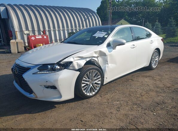 JTHBK1GG6G2234975 2016 LEXUS ES 350 White Przód lewy