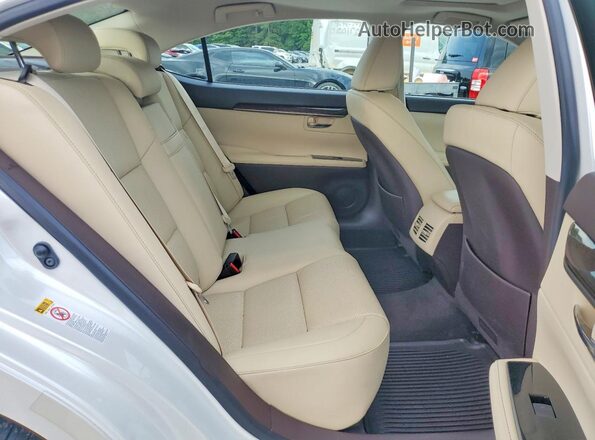 JTHBK1GG6H2249929 2017 LEXUS ES White Вид задніх сидінь