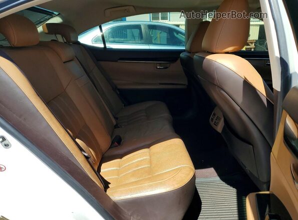 JTHBK1GG7G2231065 2016 LEXUS ES White Rear seats view