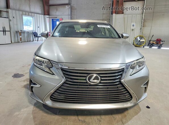 JTHBK1GG7G2236332 2016 LEXUS ES Gray Widok z przodu