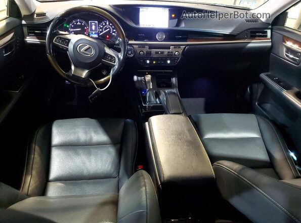 JTHBK1GG7G2236332 2016 LEXUS ES Gray Widok deski rozdzielczej