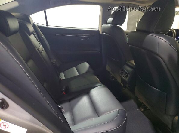 JTHBK1GG7G2236332 2016 LEXUS ES Gray Widok tylnych siedzeń