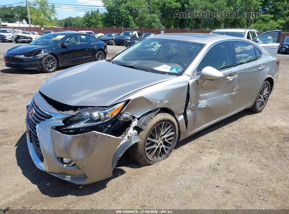 JTHBK1GG7G2236699 2016 LEXUS ES 350 Silver Widok z przodu
