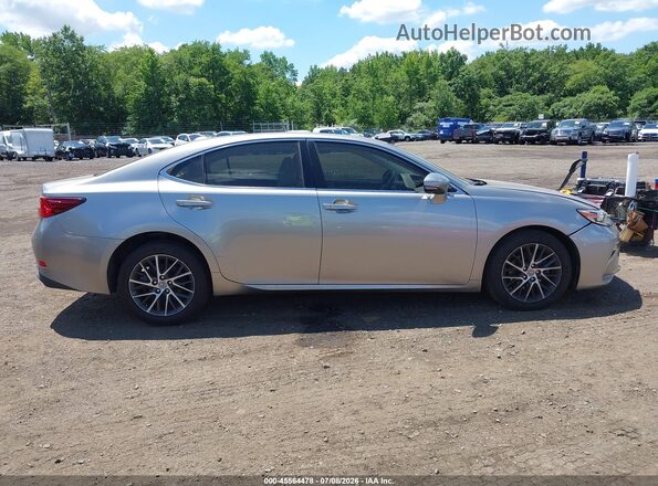 JTHBK1GG7G2236699 2016 LEXUS ES 350 Silver Widok wnętrza z tyłu
