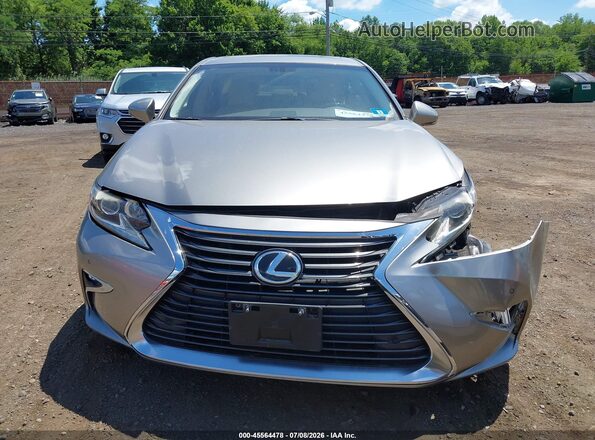 JTHBK1GG7G2236699 2016 LEXUS ES 350 Silver Widok zestawu wskaźników