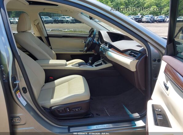 JTHBK1GG7G2236699 2016 LEXUS ES 350 Silver Widok wnętrza z przodu