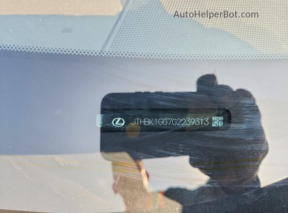 JTHBK1GG7G2239313 2016 LEXUS ES Black Вид підкапотного простору