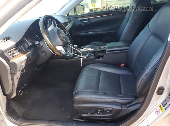 JTHBK1GG8G2216381 2016 LEXUS ES Silver Vista interior delantera
