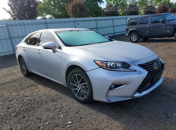 JTHBK1GG8G2216381 2016 LEXUS ES Silver Delantero derecho