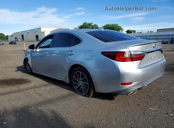 JTHBK1GG8G2216381 2016 LEXUS ES Silver Trasero izquierdo