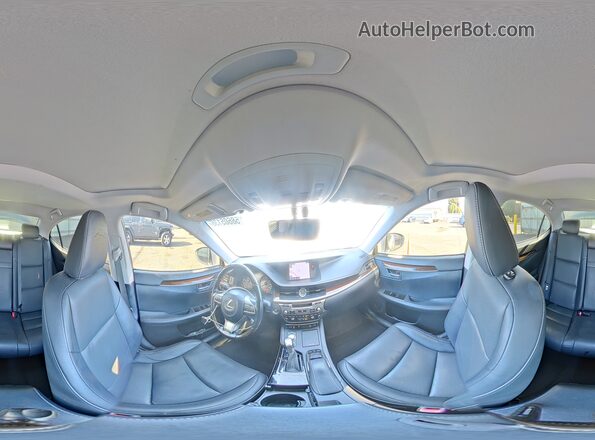 JTHBK1GG8G2216381 2016 LEXUS ES Silver Vista de la etiqueta del VIN