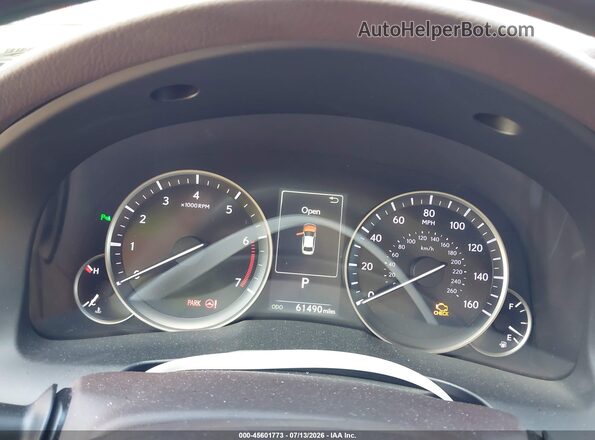 JTHBK1GG8G2229373 2016 LEXUS ES 350 White Widok tylnych siedzeń