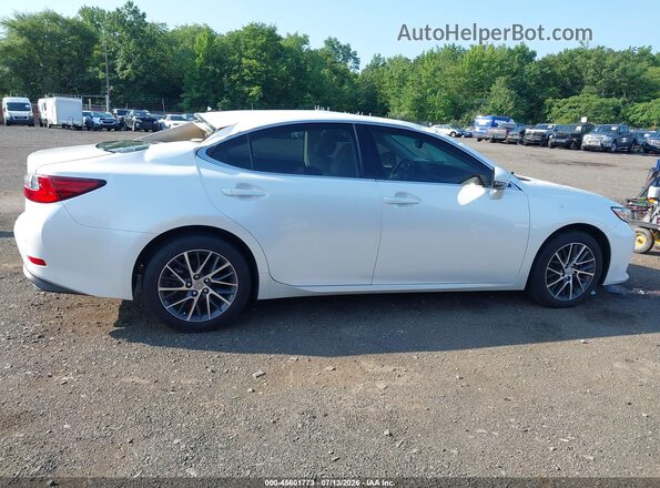 JTHBK1GG8G2229373 2016 LEXUS ES 350 White Widok wnętrza z tyłu