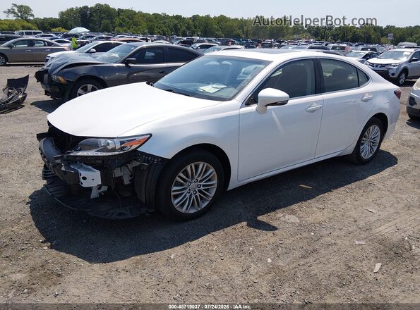 JTHBK1GG8G2243693 2016 LEXUS ES 350 White Front left