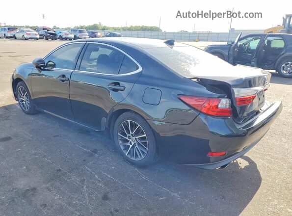 JTHBK1GG9G2214736 2016 LEXUS ES Black Trasero izquierdo