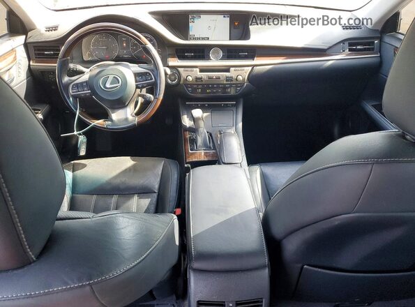JTHBK1GG9G2214736 2016 LEXUS ES Black Vista del salpicadero