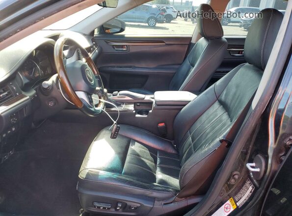 JTHBK1GG9G2214736 2016 LEXUS ES Black Vista interior delantera