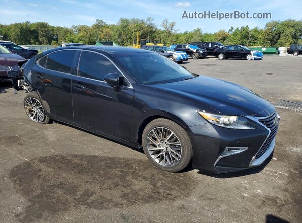JTHBK1GG9G2214736 2016 LEXUS ES Black Delantero derecho