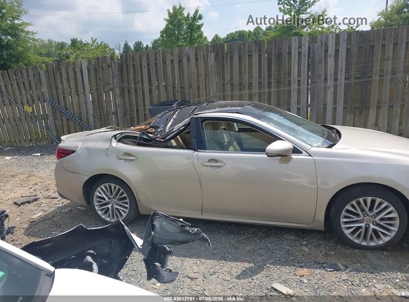 JTHBK1GG9G2217474 2016 LEXUS ES 350 Tan უკანა სალონის ხედი