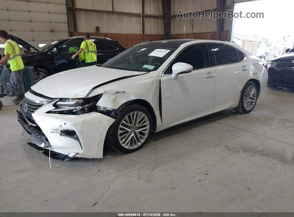 JTHBK1GG9G2219063 2016 LEXUS ES 350 Белый Передняя левая четверть