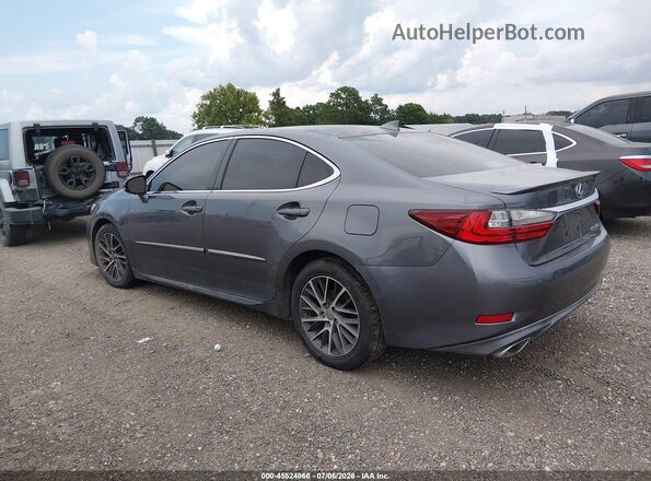 JTHBK1GG9G2222268 2016 LEXUS ES 350 Gray Rear left
