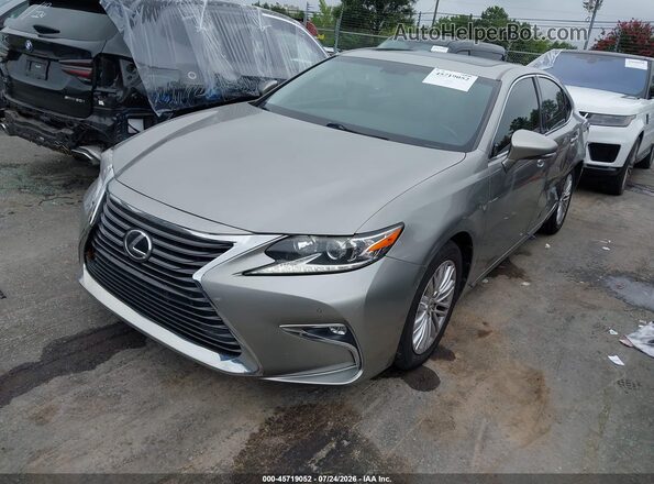 JTHBK1GGXG2218150 2016 LEXUS ES 350 Gray Przód lewy