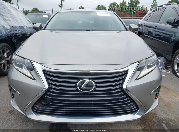 JTHBK1GGXG2218150 2016 LEXUS ES 350 Gray Widok zestawu wskaźników