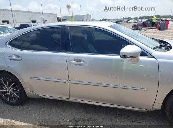JTHBK1GGXG2218696 2016 LEXUS ES 350 Silver Widok wnętrza 360 stopni