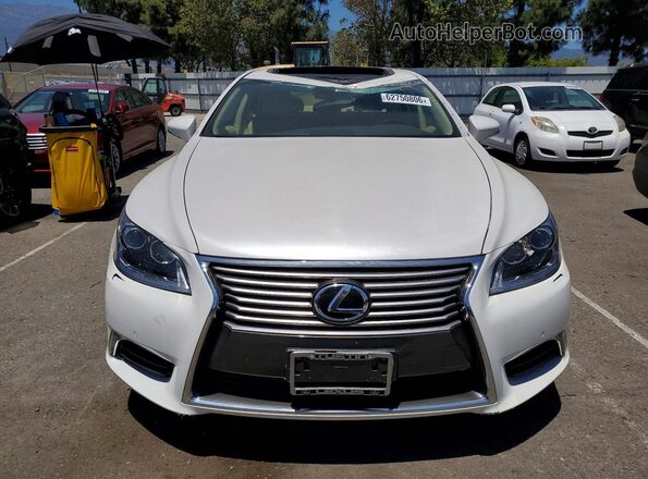 JTHBL5EF0G5140457 2016 LEXUS LS White Vista frontal