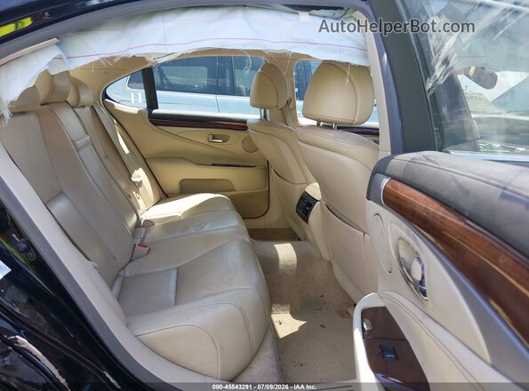 JTHBL5EF1G5139723 2016 LEXUS LS 460 Black VIN კოდის სტიკერის ხედი