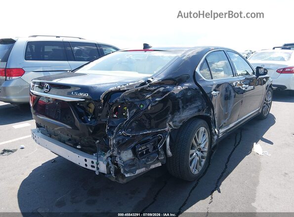 JTHBL5EF1G5139723 2016 LEXUS LS 460 Black უკანა მარჯვენა